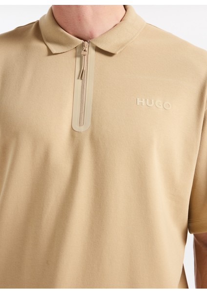 Düz Bej Erkek Polo T-Shirt 50542313_DUBILO fırsatları