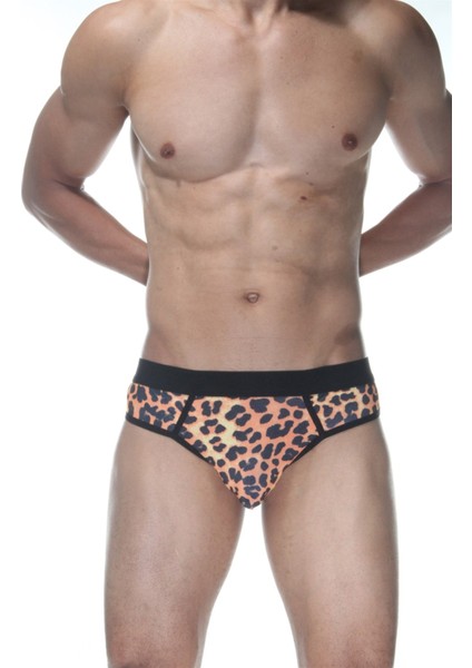 Leopar Jockstrap Fantezi Iç Giyim modelleri