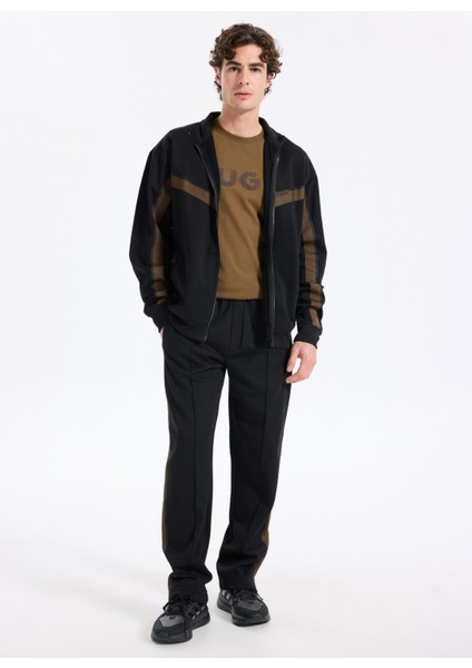 Bisiklet Yaka Kahve Erkek T-Shirt 50542737_DULIVIO_U253 fiyatları