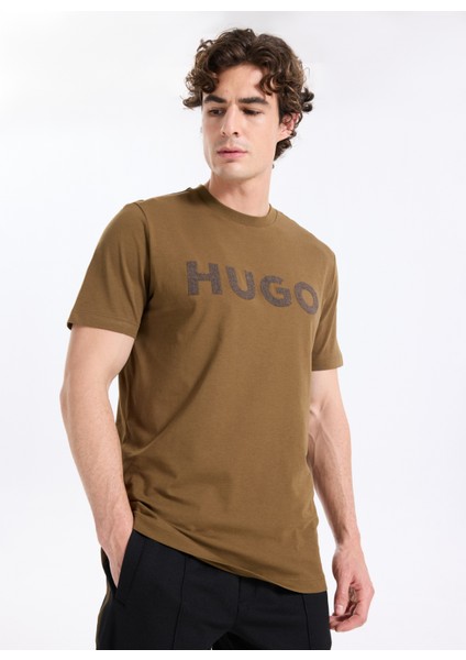 Bisiklet Yaka Kahve Erkek T-Shirt 50542737_DULIVIO_U253 modelleri