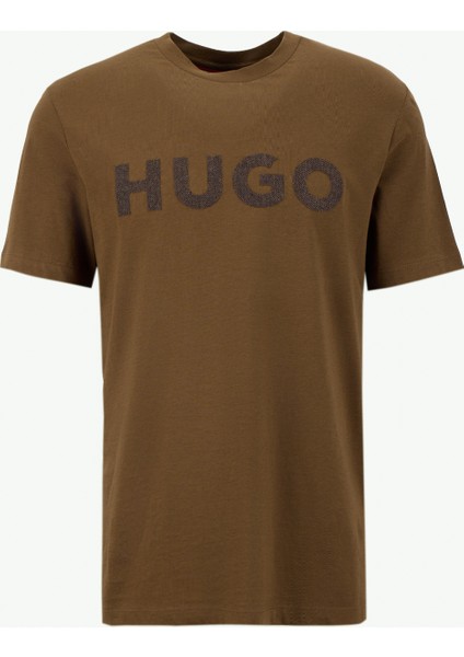 Bisiklet Yaka Kahve Erkek T-Shirt 50542737_DULIVIO_U253