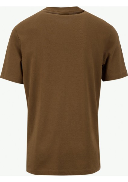 Bisiklet Yaka Kahve Erkek T-Shirt 50542737_DULIVIO_U253