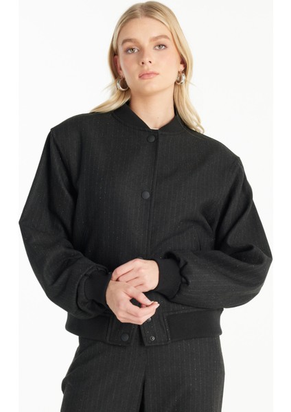 Cropped Fit Antrasit Kadın Ceket TBWROW1040-1 fiyatları