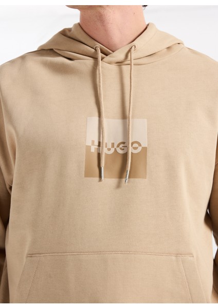 Kapüşon Yaka Bej Erkek Sweatshırt 50542787_DUSPLITER fırsatları