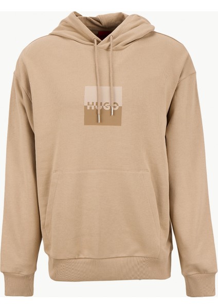 Kapüşon Yaka Bej Erkek Sweatshırt 50542787_DUSPLITER