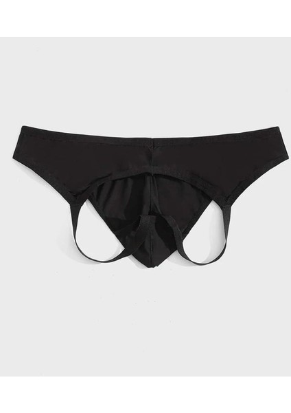 Erkek Fantazi Siyah Jockstrap Iç Giyim modelleri