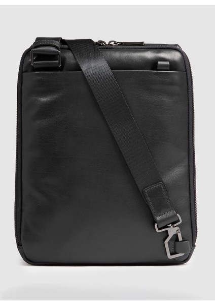 Piquadro Siyah Erkek Postacı Çantası CA6882W136 indirimleri