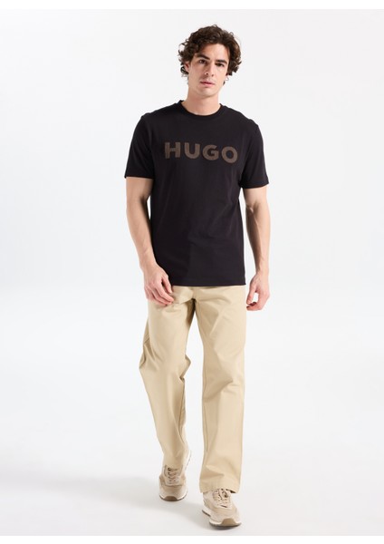 Bisiklet Yaka Siyah Erkek T-Shirt 50542737_DULIVIO_U253 modelleri