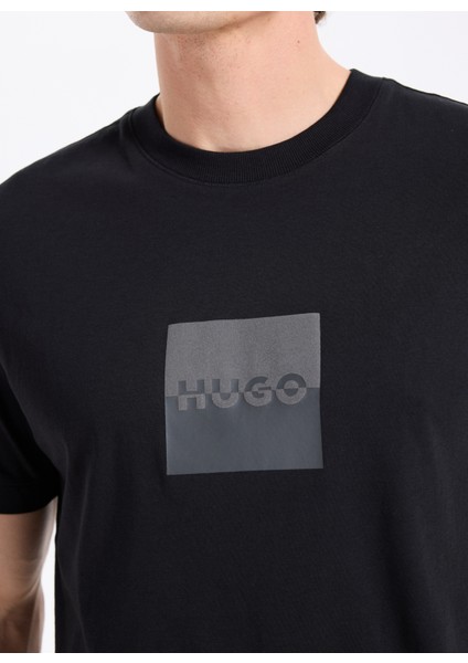 Bisiklet Yaka Siyah Erkek T-Shirt 50542784_DUSPLIT fırsatları