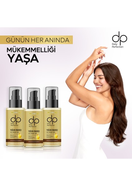 Saç Bakım Yağı Argan Yağlı ve E Vitaminli 100 ml x 3 Adet fırsatları