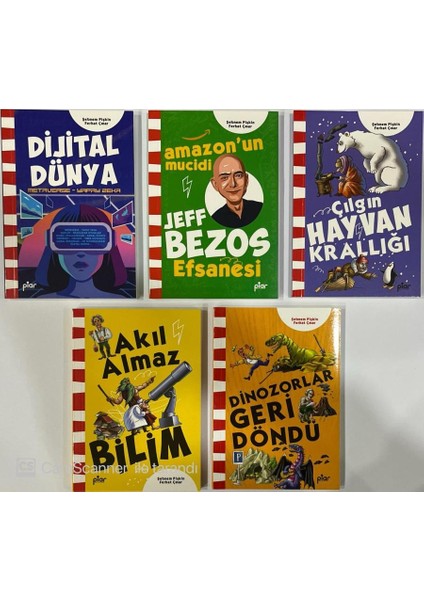 Ortaokul ( 4. 5. 6. 7. 8. Sınıf) Eğitici ve Eğlenceli Hikaye Kitabı Roman Seti 5 Kitap Set