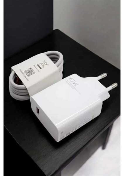 Bfs Şarj Aleti 67W Hızlı Şarj Turbo Type-C Uyumlu Şarj Adaptörü Kablosu indirimleri