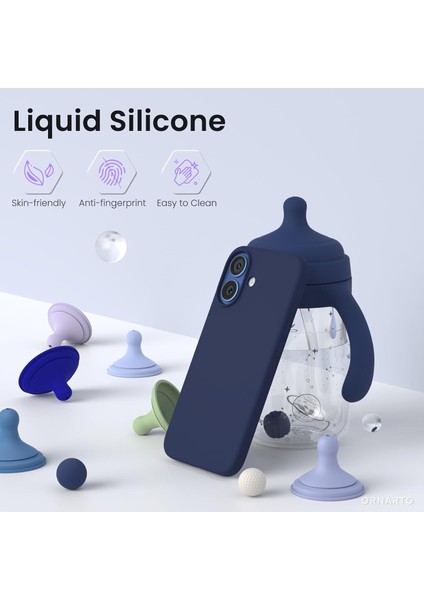 Apple iPhone 17 ile Uyumlu Telefon Kılıfı Kadife Iç Yüzey Soft Tasarım Lansman Kılıf modelleri