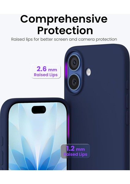 Apple iPhone 17 ile Uyumlu Telefon Kılıfı Kadife Iç Yüzey Soft Tasarım Lansman Kılıf fırsatları