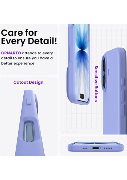 Apple iPhone 17 ile Uyumlu Telefon Kılıfı Kadife Iç Yüzey Soft Tasarım Lansman Kılıf indirimleri