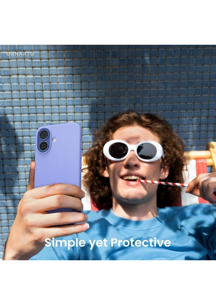 Apple iPhone 17 ile Uyumlu Telefon Kılıfı Kadife Iç Yüzey Soft Tasarım Lansman Kılıf