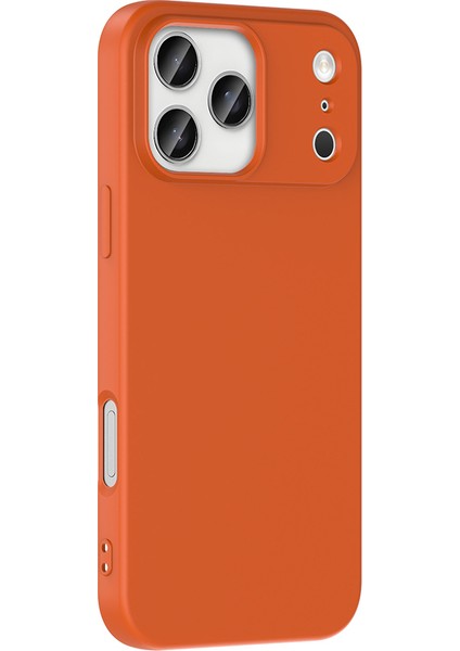 Apple iPhone 17 Pro ile Uyumlu Telefon Kılıfı Kadife Iç Yüzey Soft Tasarım Lansman Kılıf modelleri