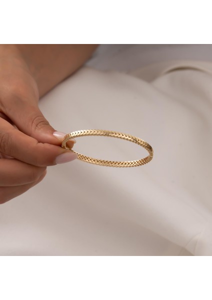 Başak Model 14 Ayar Altın Kelepçe fiyatları