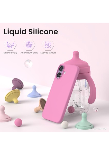 Apple iPhone 17 ile Uyumlu Telefon Kılıfı Kadife Iç Yüzey Soft Tasarım Lansman Kılıf modelleri