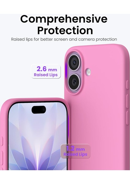 Apple iPhone 17 ile Uyumlu Telefon Kılıfı Kadife Iç Yüzey Soft Tasarım Lansman Kılıf fırsatları