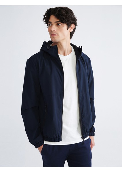 Yeni Sezon Standart Kalıp Kapüşonlu Erkek Yağmurluk