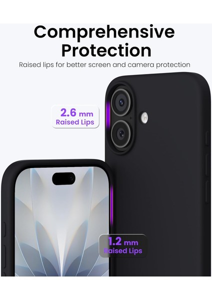 Apple iPhone 17 ile Uyumlu Telefon Kılıfı Kadife Iç Yüzey Soft Tasarım Lansman Kılıf fırsatları