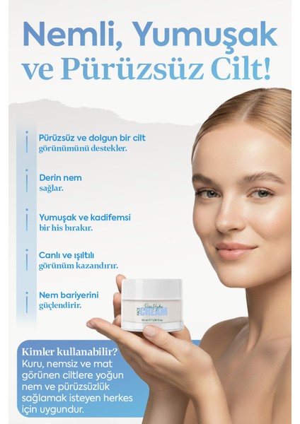 Yoğun Nem Ve Parlaklık Veren Besleyici Cilt Kremi (Pure Hydra Face Cream) fırsatları