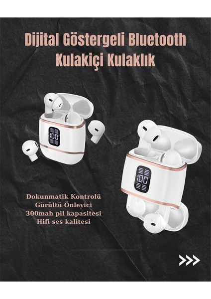 Bfs Dijital Göstergeli Bluetooth Kulakiçi Kulaklık – 4’lü Paket, Gürültü Engellemeli fiyatları