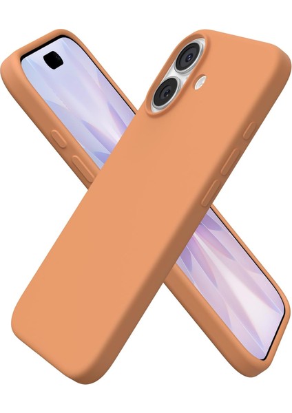 Apple iPhone 17 ile Uyumlu Telefon Kılıfı Kadife Iç Yüzey Soft Tasarım Lansman Kılıf