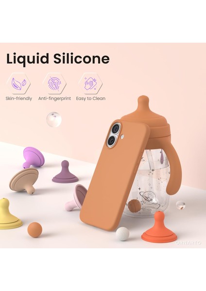 Apple iPhone 17 ile Uyumlu Telefon Kılıfı Kadife Iç Yüzey Soft Tasarım Lansman Kılıf modelleri