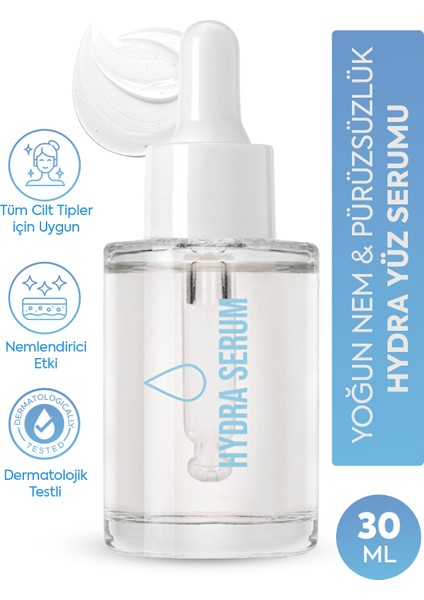Canlandırıcı Ve Nemlendirici Cilt Serumu (Hydra Serum)