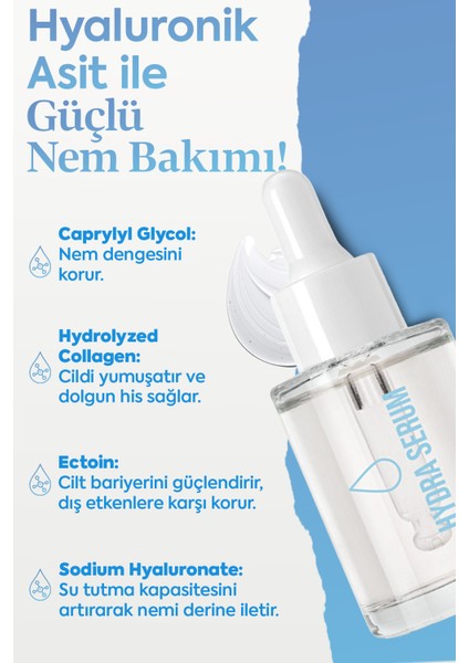 Canlandırıcı Ve Nemlendirici Cilt Serumu (Hydra Serum) modelleri