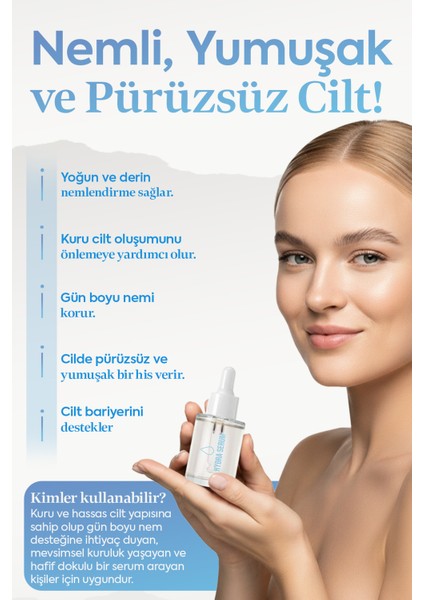 Canlandırıcı Ve Nemlendirici Cilt Serumu (Hydra Serum) fırsatları