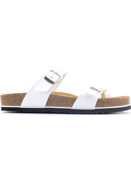 9910-Z34 Kadın Terlik - BEYAZ fiyatları