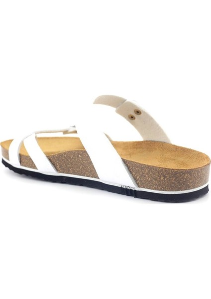 9910-Z34 Kadın Terlik - BEYAZ modelleri