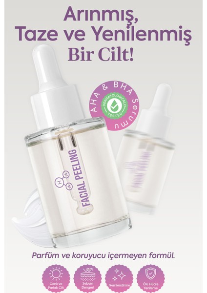 Aha & Bah Ton Eşitleyici,Yenileyici, Aha Peeling Serumu modelleri