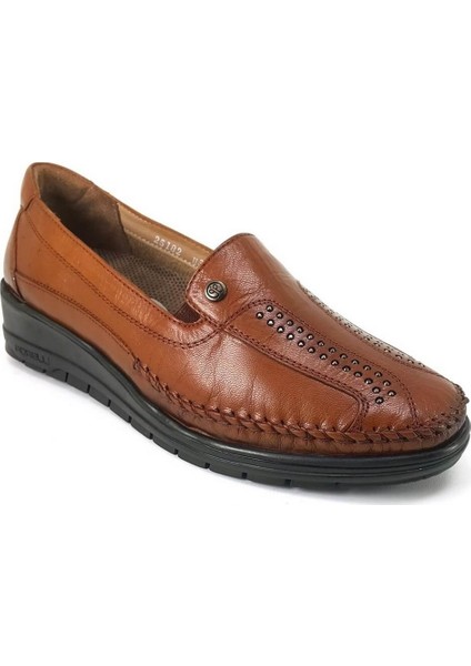 25182 Kadın Klasik Ayakkabı - Taba