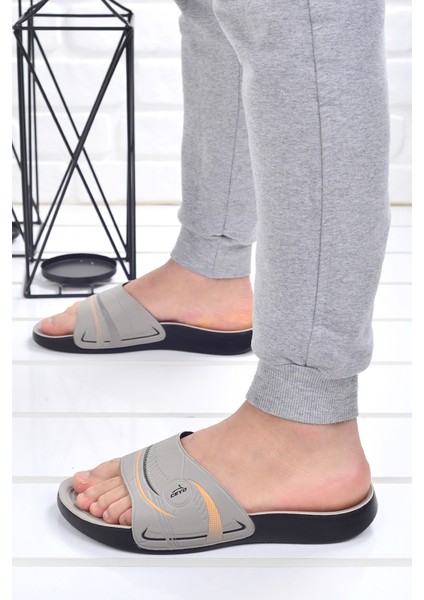 9100-19 Erkek Terlik - Bej fiyatları