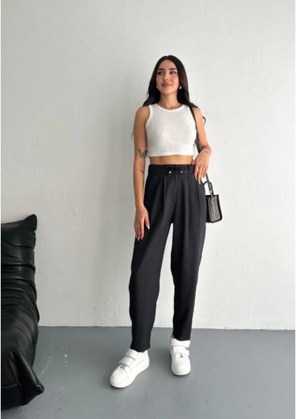 Beli Ip Detaylı Kumaş Pantolon fırsatları