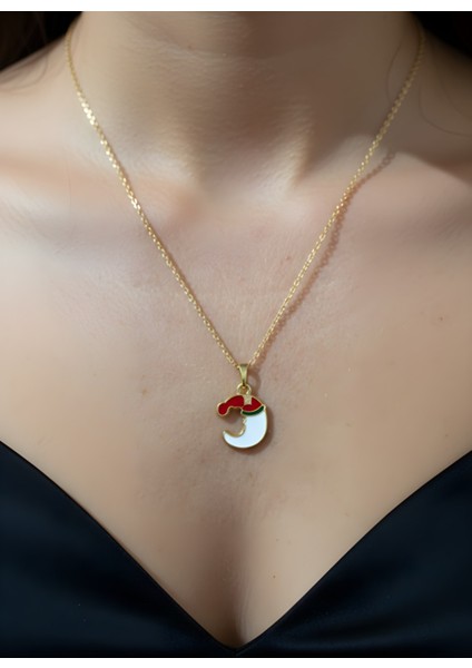 Yılbaşı Yeniyıl Temalı Kolye