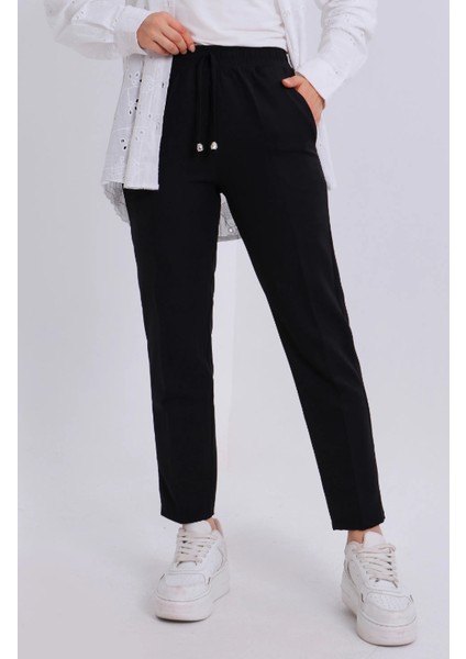 Beli Ip Detaylı Kumaş Pantolon fırsatları