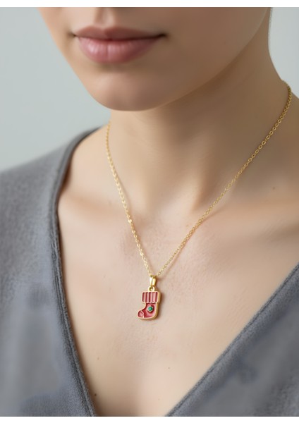 Yılbaşı Yeniyıl Temalı Kolye