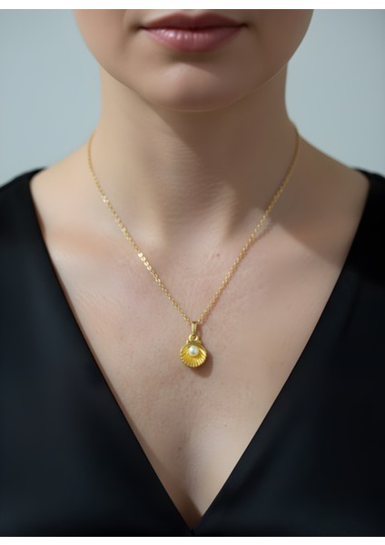 Incili Istiridye Kolye