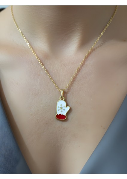 Yılbaşı Temalı Kolye