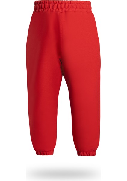 Erkek / Kız Çocuk Cepsiz Jogger Eşofman Altı Paçası Lastikli