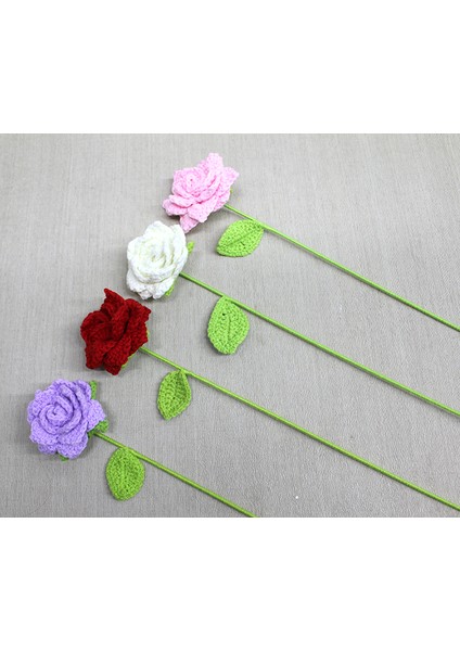 El Örgüsü Tekli Gül