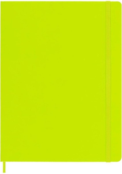 Classic Sert Kapak Çizgisiz Defter 19X25 Lemon Green fiyatları