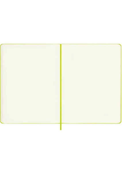 Classic Sert Kapak Çizgisiz Defter 19X25 Lemon Green fırsatları