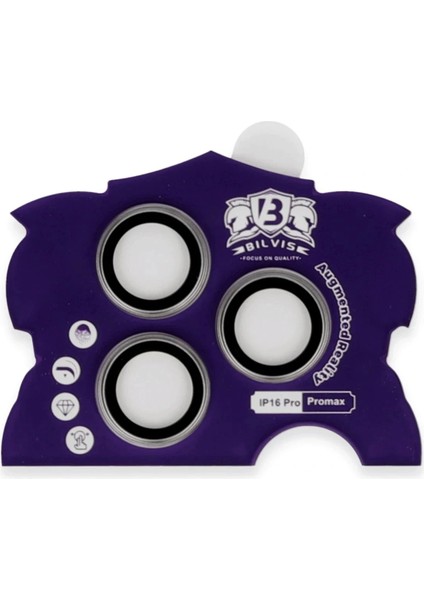 iPhone 16 Pro Max Bilvis Titan Kamera Lens - Titan Gri fiyatları