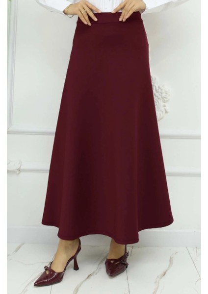 Uzun Beli Lastikli Puf Kloş Scuba Etek fiyatları